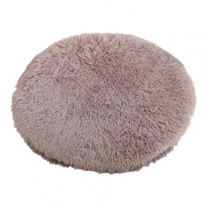 Fluffy round cat blanket Brown
